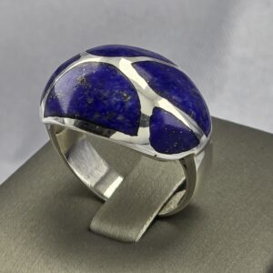 Anillo Elowen - Lapislázuli y Plata 950 5 Piedras