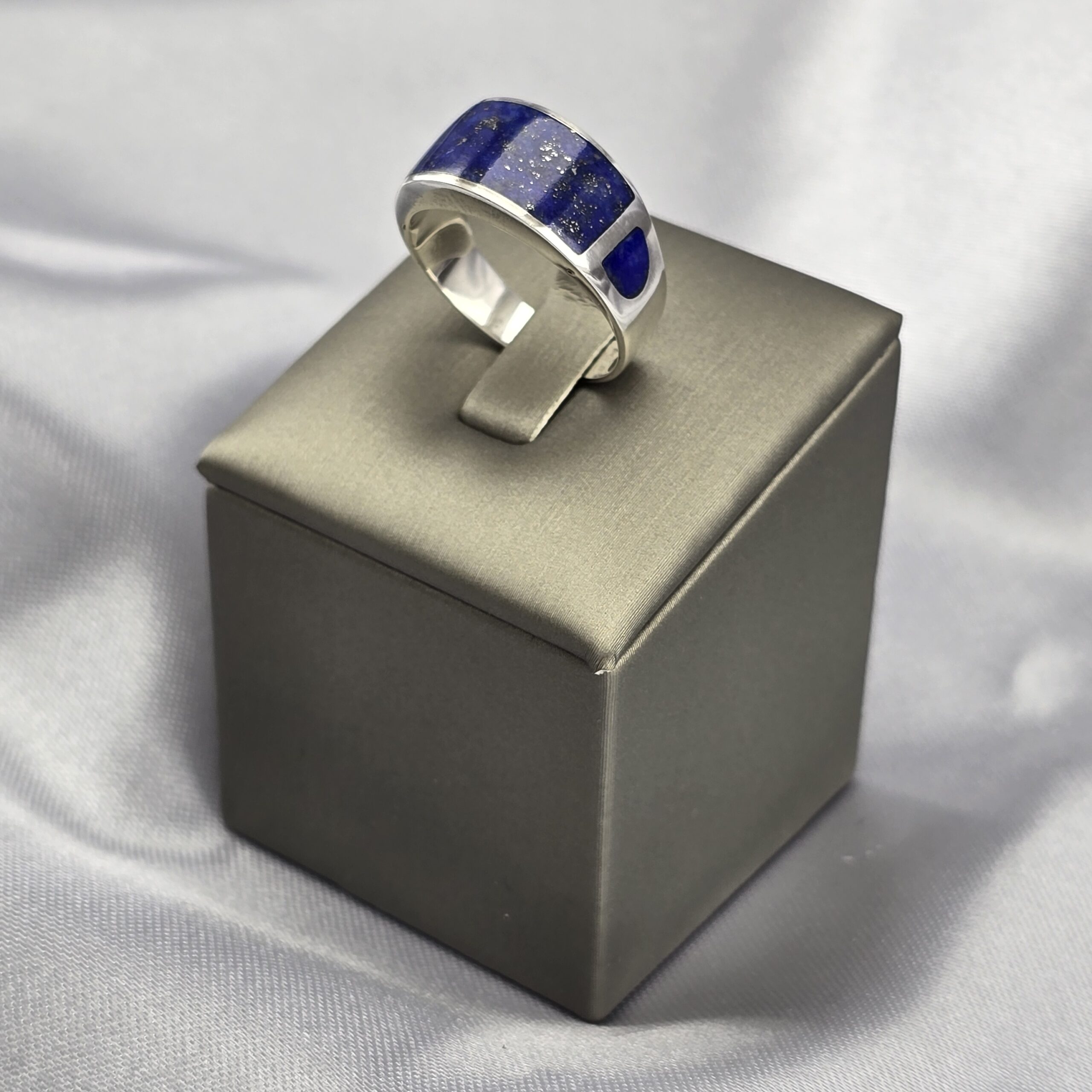 Anillo Aurelia - Lapislázuli y Plata 950 - Imagen 5