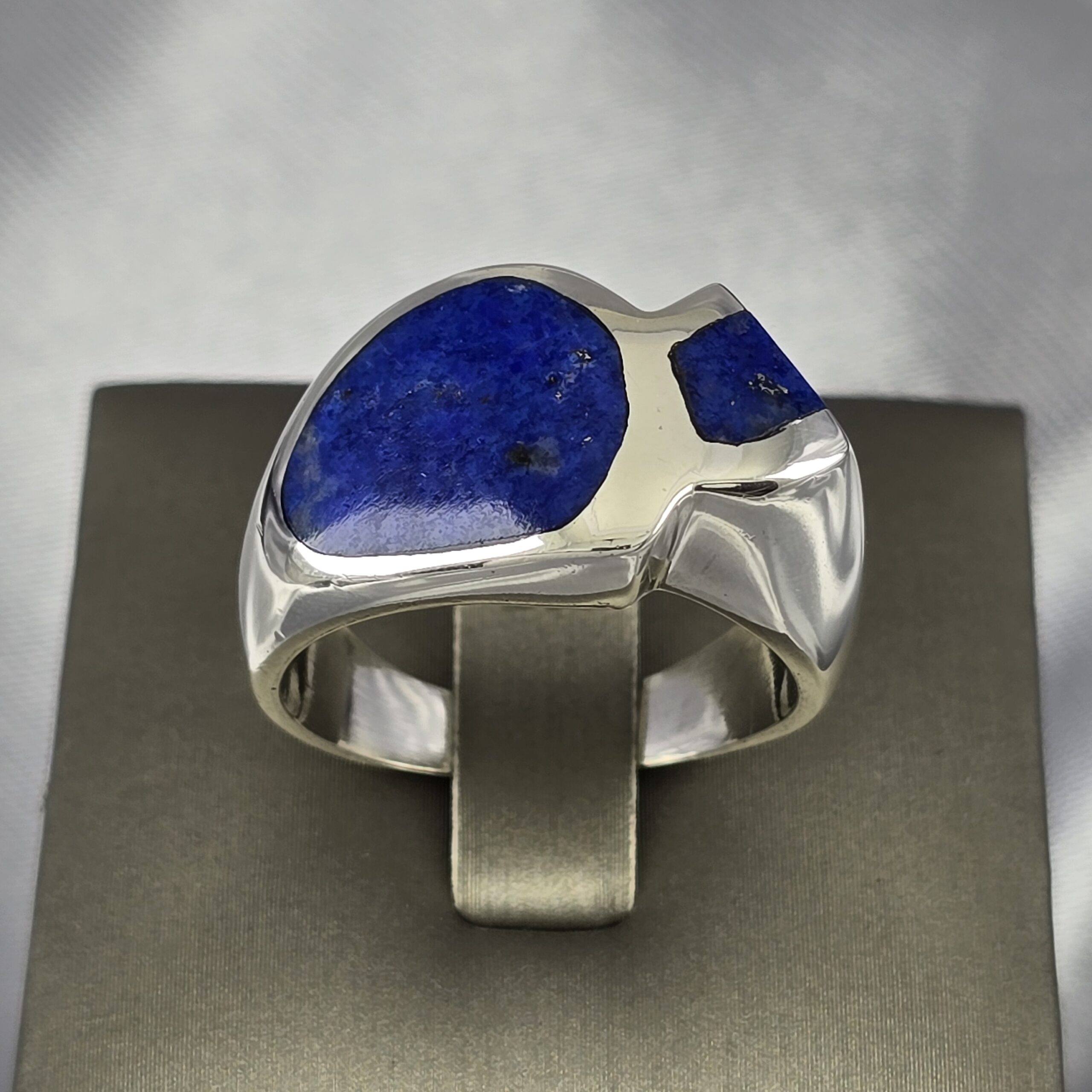 Anillo Eleonora - Lapislázuli y Plata 950 - Imagen 3