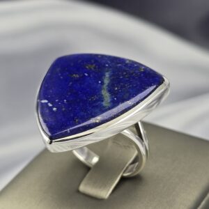 Anillo Escudo - Lapislázuli y Plata 950