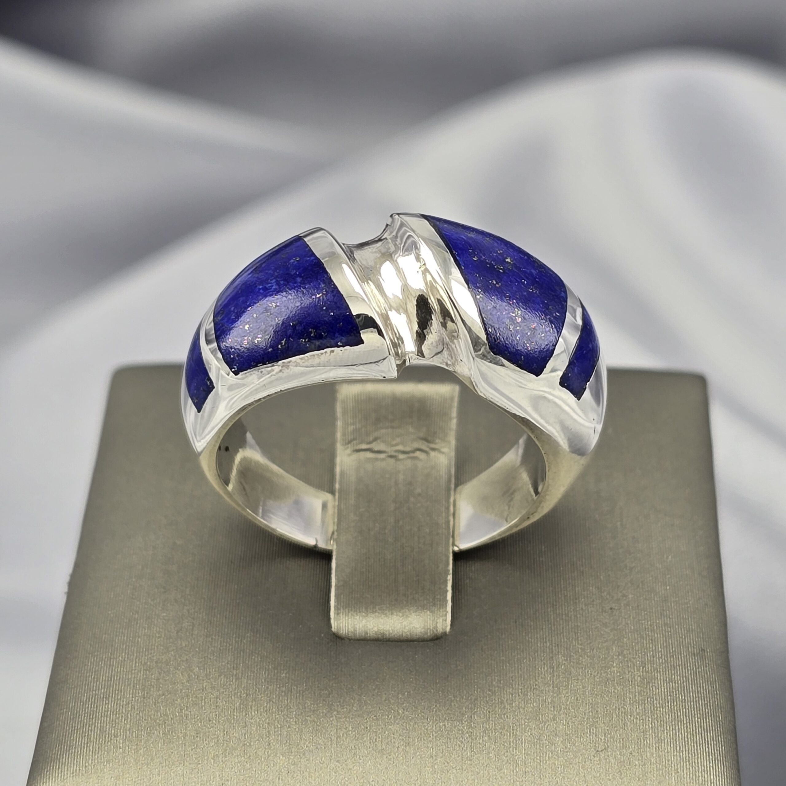 Anillo Seraphine - Lapislázuli y Plata 950 - Imagen 3