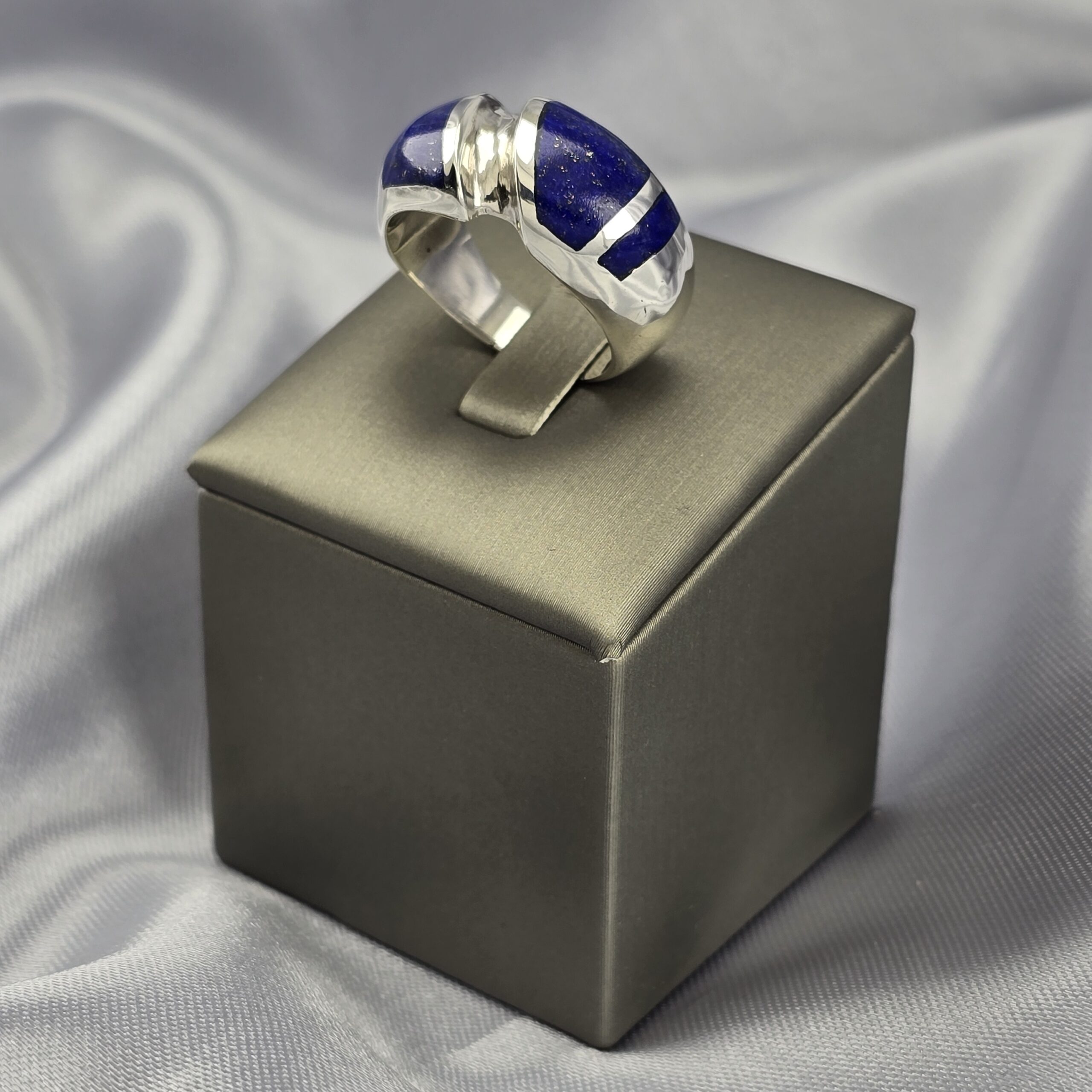 Anillo Seraphine - Lapislázuli y Plata 950 - Imagen 5