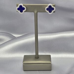 Aros de Plata con Lapislázuli y Circones