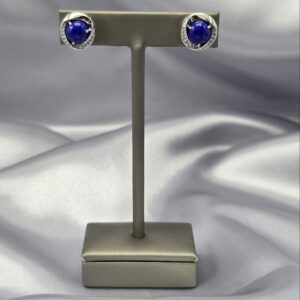 Aros Glory - Lapislázuli y Circones en Plata