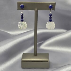 Aros SHell - Plata, Lapislázuli y Nácar
