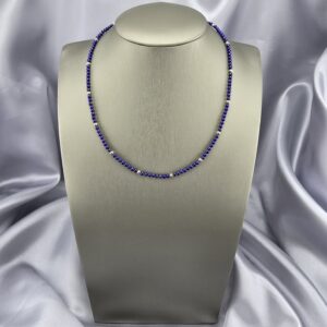 Collar de Lapislázuli Mini y Esferas de Plata 925