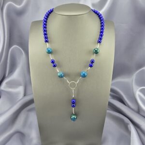 Collar Trilogía de los Andes: Lapislázuli, Malaquita, Turquesa y Plata