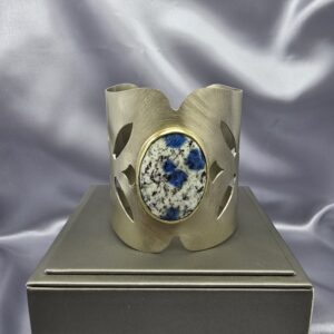 Brazalete Galaxia: Bronce Satinado y Granito