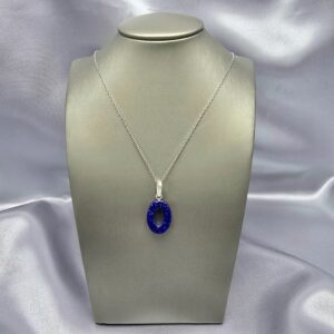 Colgante de Plata con Lapislázuli Oval