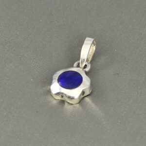 Dije Órbita Azul | Plata y Lapislázuli