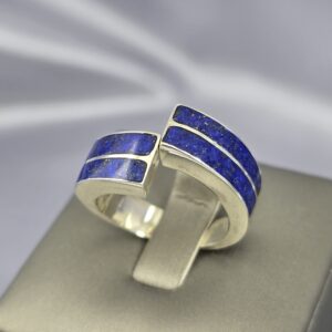 Anillo Óvalo Imperial | Plata y Lapislázuli