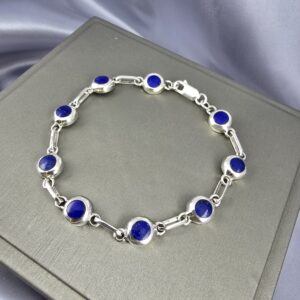 Pulsera Constelación de los Andes | Plata y Lapislázuli